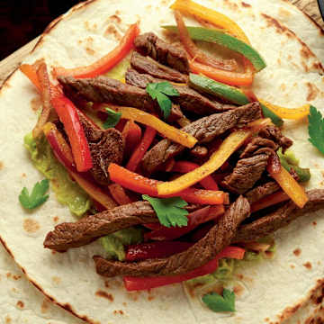 Chicken and Steak Fajitas
