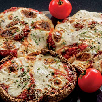 Grilled Portobello Pizza Cups