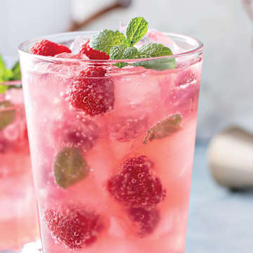 Raspberry Rose Lemonade