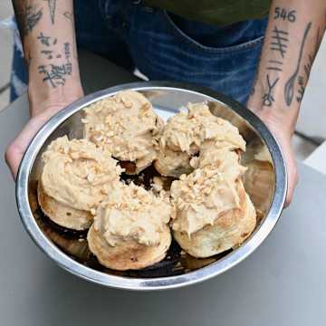 Chocolate Peanut Butter Puff Pastry