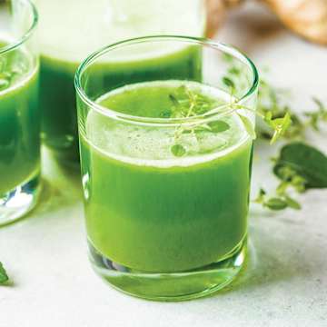 Boisson verte nergisante