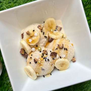 New Orleans Bananas Foster Ice Cream