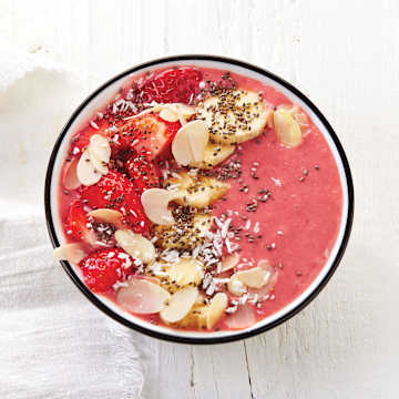 Frapp fraise-aa en bol