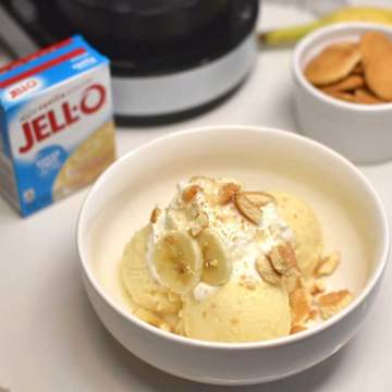 Banana Pudding Pie Protein Ice Cream