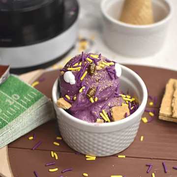 Minnesota Blueberry Honey Ice Cream