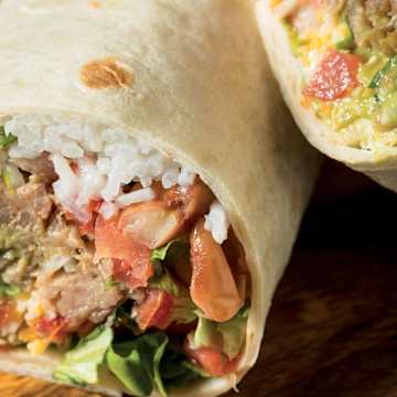 Frozen Burritos with Spanish Rice