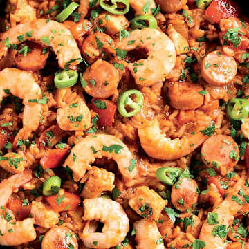 Cajun Shrimp and Sausage with Veggies