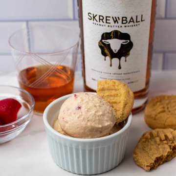 Skrewball &trade; PB&J Whiskey Ice Cream