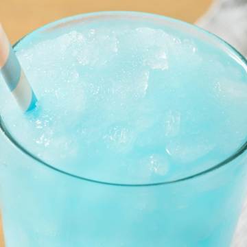 Blue Raspberry Fruit Punch Slushi