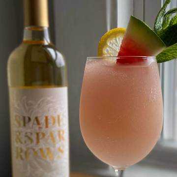 Spade & Sparrows Watermelon Pinot Grigio Spritzer Slushi