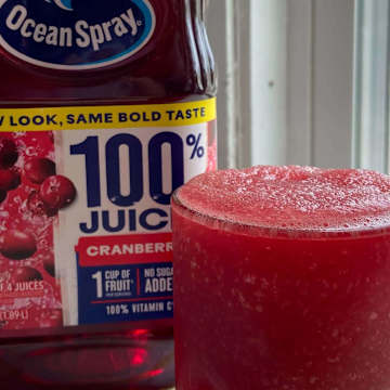 Ocean Spray&reg; Cranberry Frozen Juice Slushi