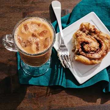 Cinnamon Caramel Iced Coffee