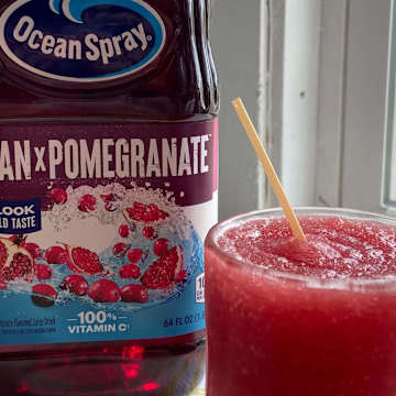 Ocean Spray&reg; Cranberry Pomegranate Frozen Juice Slushi