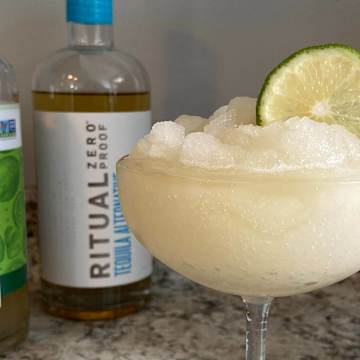 Hella Cocktail Co.&reg; x Ritual Zero Proof&reg; Frozen Classic Margarita Slushi