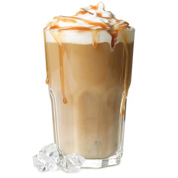Iced Coffee with Salted Caramel Cold Foam