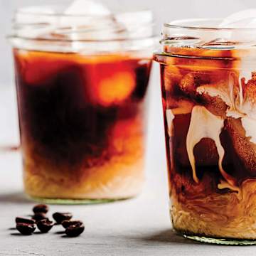 Almond Milk Caramel Cold Brew