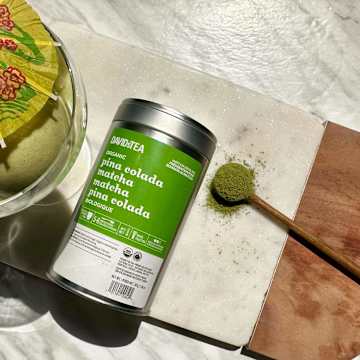 DAVIDsTEA Pina Colada Matcha Ice Cream