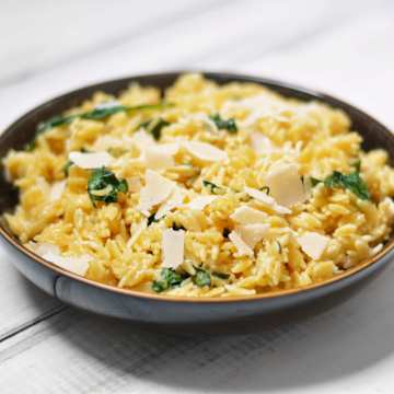 Spinach & Parmesan Orzo