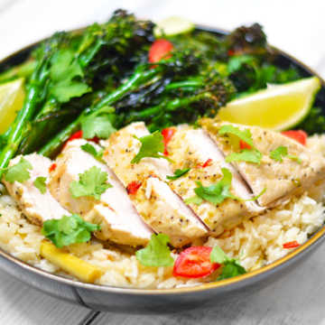 Thai Spiced Chicken with Jasmine Rice & Tenderstem Broccoli