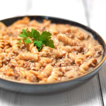 Ground Beef Stroganoff