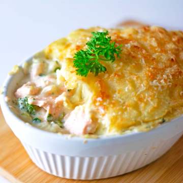 Salmon & Broccoli Fish Pie