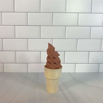 Chocolate Raspberry Soft Serve