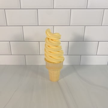 Eggnog Soft Serve