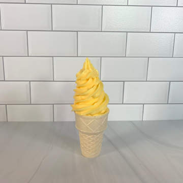 One-Ingredient Peach Fruit Whip