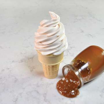 Sea Salt Carmel Protein Soft Serve