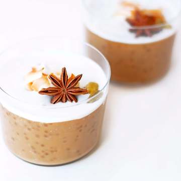 Spiced Maple Tapioca Pudding
