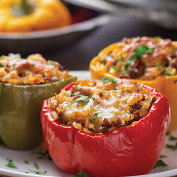 Vegetarian Stuffed Peppers