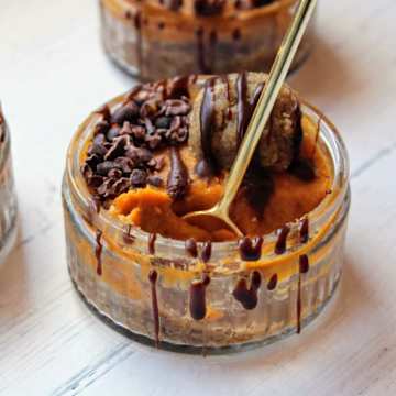 Sweet Potato Cookie Dough Pots