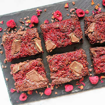 Raspberry Jam Brownies