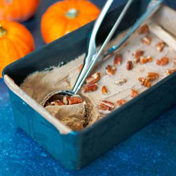 Roasted Pumpkin Ice Cream