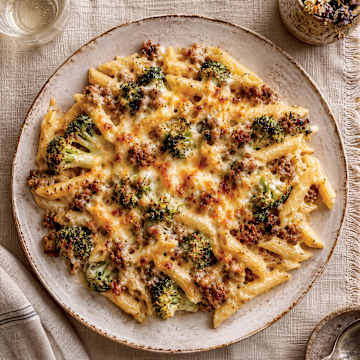 Sausage and Broccoli Alfredo
