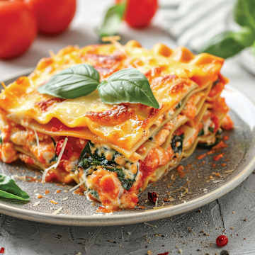 Spinach Artichoke Lasagna