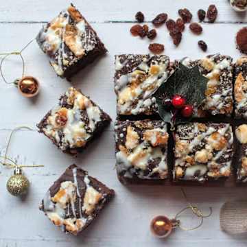 Mince Pie Brownies
