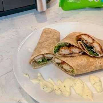 Air Fried Chicken Ranch Wraps