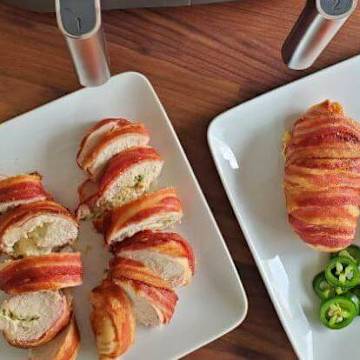 Air Fried Jalape&ntilde;o Popper Chicken