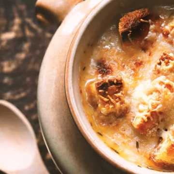 French Onion Soup Au Gratin