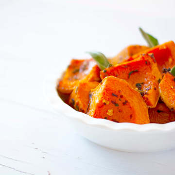 Roasted Butternut Squash with Sage & Chilli