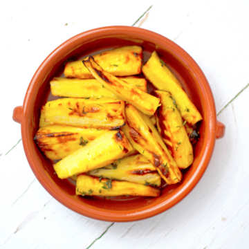 Honey Glazed Parsnips