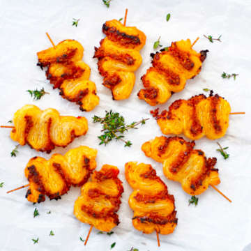 Puff Pastry Mini Christmas Trees