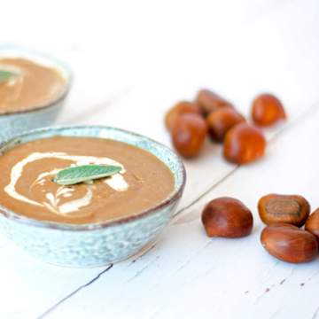 Chestnut, Mushroom & Sage Soup