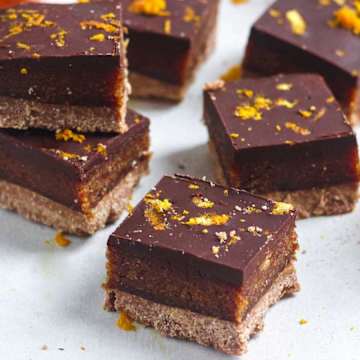 Orange & Caramel Millionaire Bites