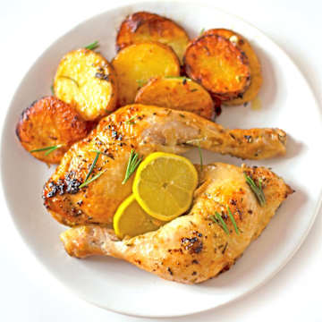 Lemon Herby Chicken & Red Potato Traybake