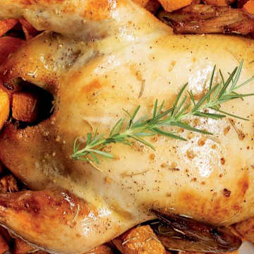 Maple Rosemary Chicken with Fall Squash