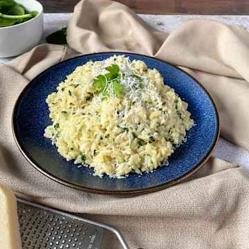 Creamy Spinach Risotto
