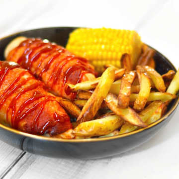 Hunters BBQ Chicken & Chips