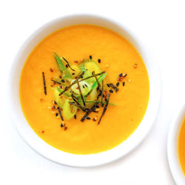 Ginger Miso Carrot Soup